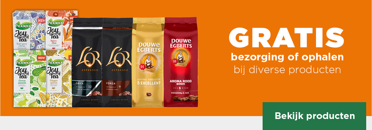 GRATIS bezorging of ophalen bij diverse producten | Bekijk producten