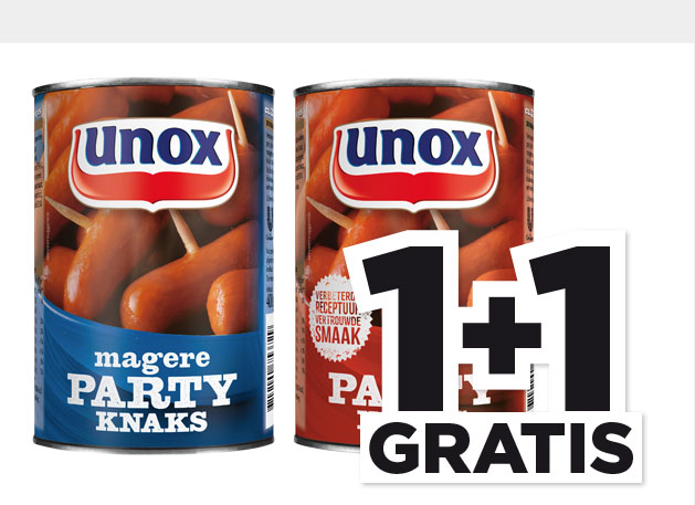 Unox Party knaks | Bekijk aanbieding