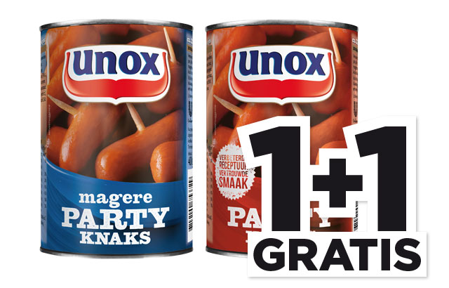 Unox Party knaks | Bekijk aanbieding