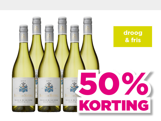 Baron von Maydell Weisser Burgunder Pinot blanc | Bestel nu