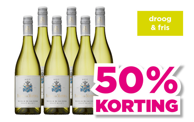 Baron von Maydell Weisser Burgunder Pinot blanc | Bestel nu