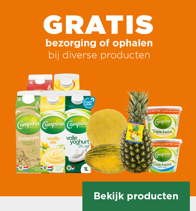GRATIS bezorging of ophalen bij diverse producten | Bekijk producten