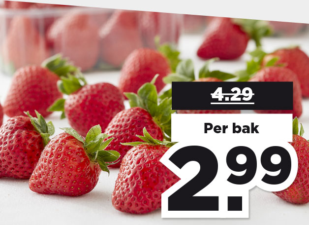 Sweet & Sunny Aardbeien | Bekijk aanbieding