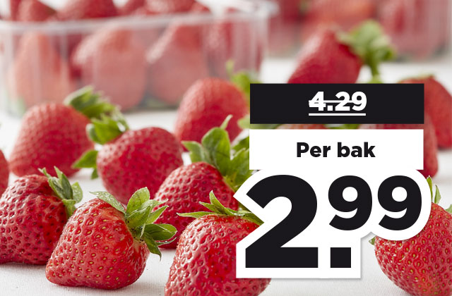 Sweet & Sunny Aardbeien | Bekijk aanbieding