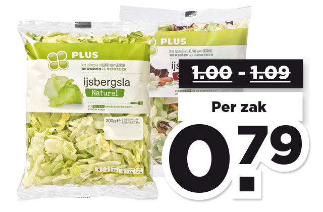 PLUS IJsbergsla | Bekijk aanbieding