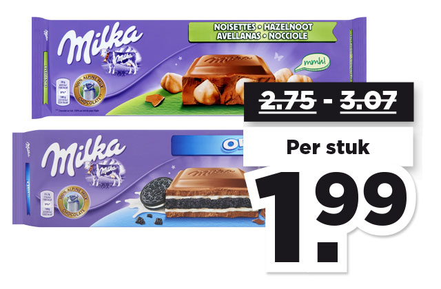 Milka Chocoladetablet | Bekijk aanbieding