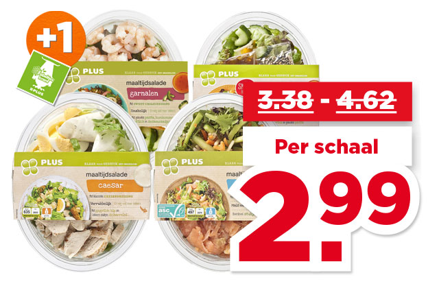 PLUS Maaltijdsalade | Bekijk aanbieding
