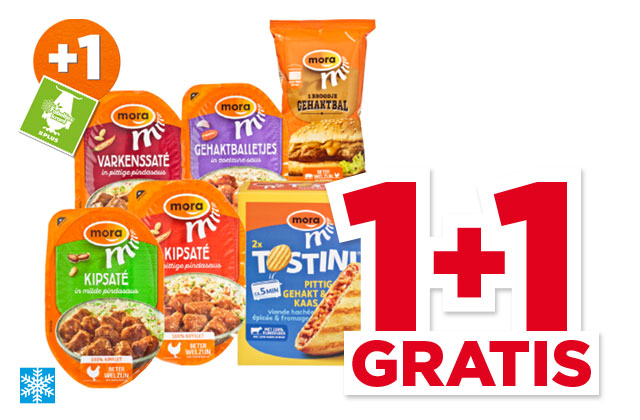 Mora Saté, balletjes, snackbroodjes of tostini’s | Bekijk aanbieding