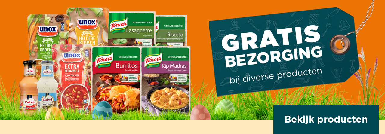 GRATIS BEZORGING bij diverse producten | Bekijk producten