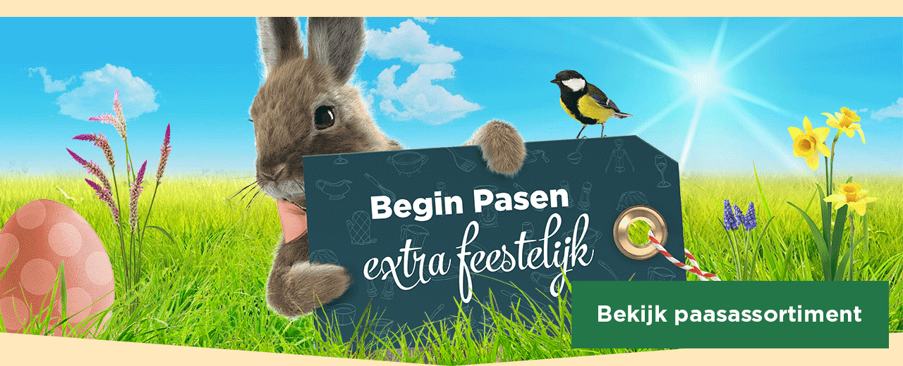 Begin Pasen extra feestelijk | Bekijk paasassortiment