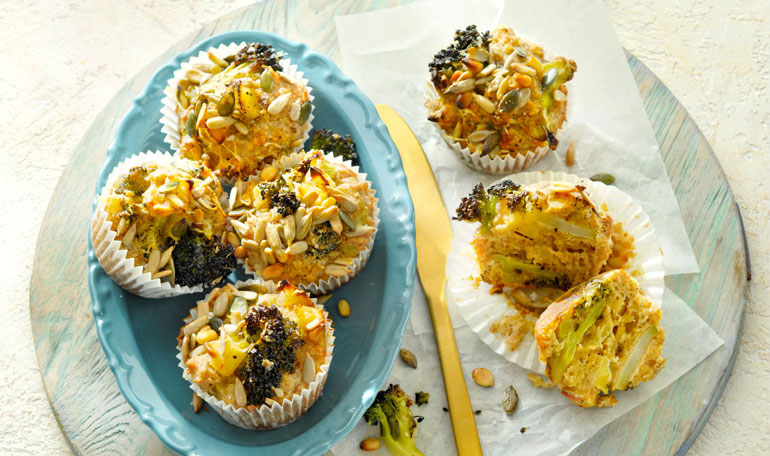 Hartige havermoutmuffins | Bekijk recept