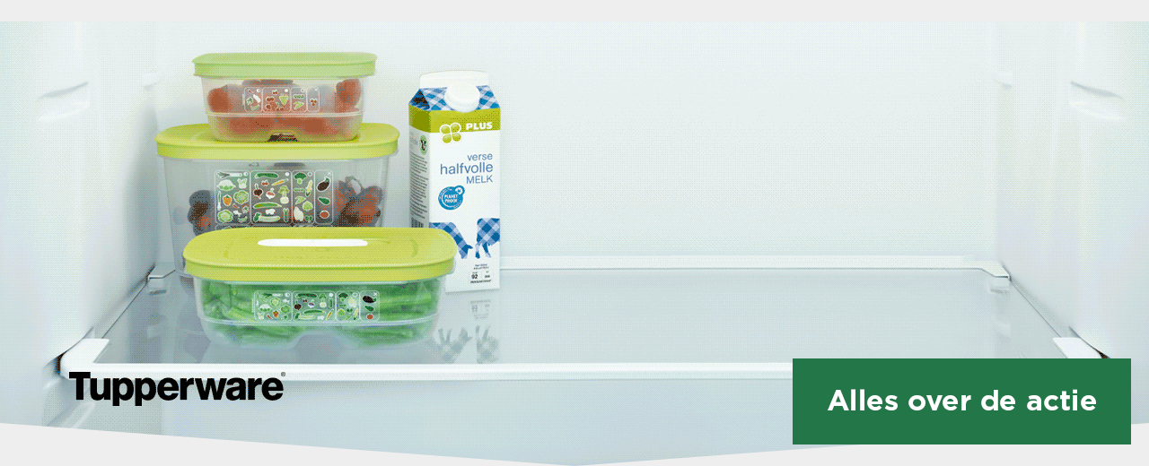 Spaar nu exclusief bij PLUS voor Tupperware | Alles over de actie