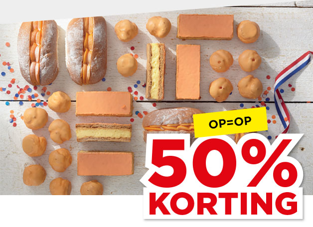 PLUS Oranje puddingbroodjes, oranje soesjes of oranje tompoucen | Bekijk aanbieding