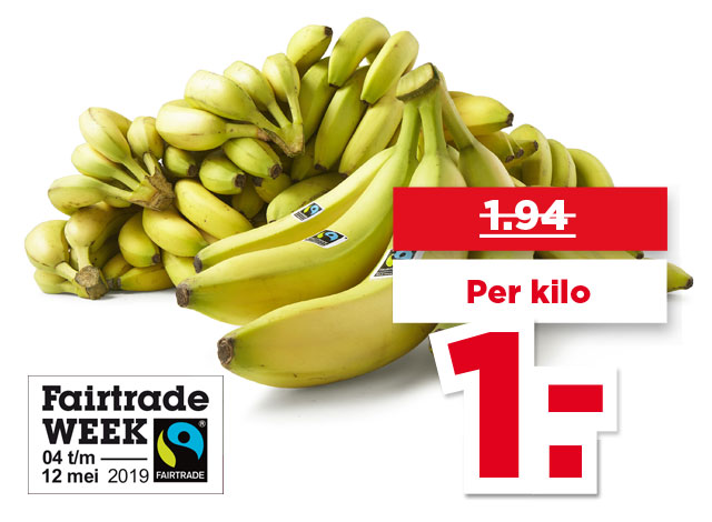 PLUS Fairtrade Bananen | Bekijk aanbieding