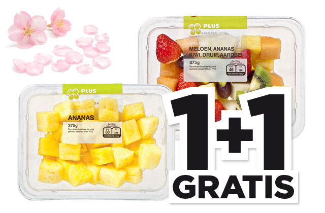 PLUS Vers gesneden fruit | Bekijk aanbieding
