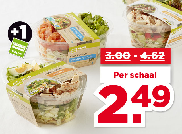 PLUS Maaltijdsalade | Bekijk aanbieding