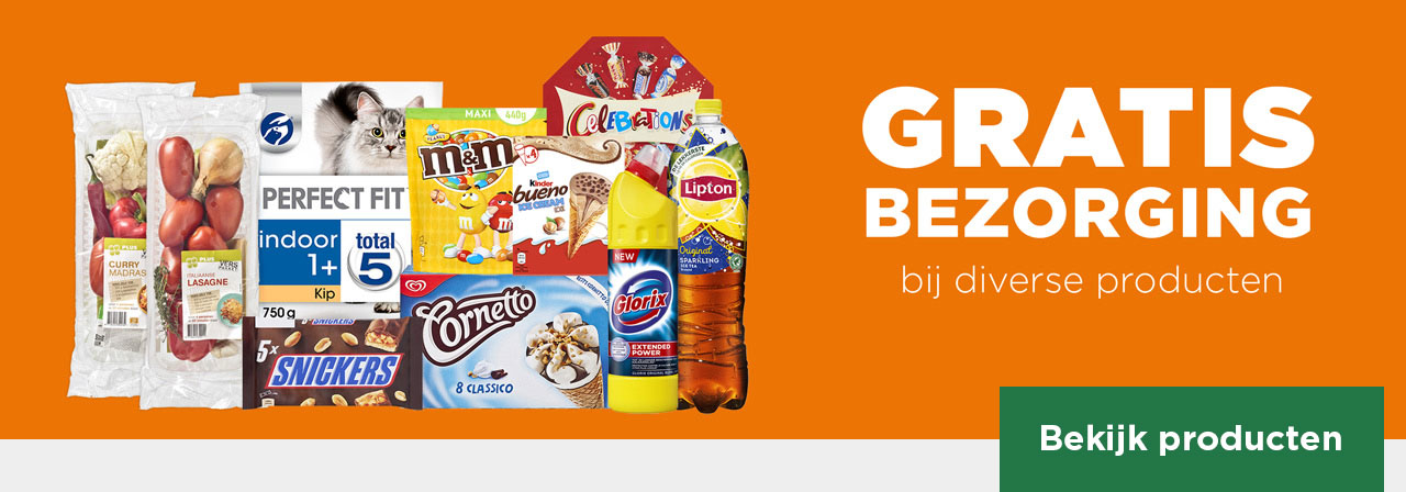 GRATIS BEZORGING bij diverse producten | Bekijk producten