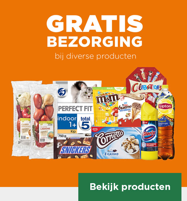 GRATIS BEZORGING bij diverse producten | Bekijk producten