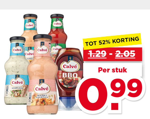 Calvé Party- of snacksaus | Bekijk aanbieding