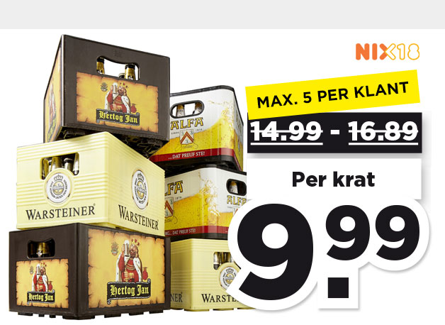 Hertog Jan, Warsteiner of Alfa** | Bekijk aanbieding