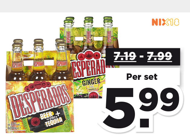 Desperados | Bekijk aanbieding