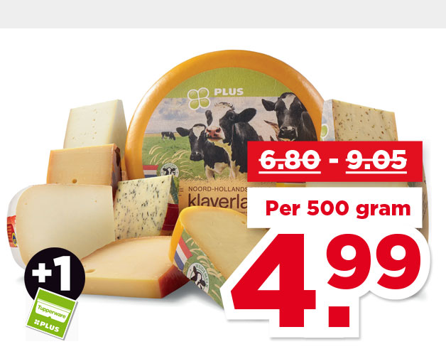 PLUS Klaverland Kaas stukken | Bekijk aanbieding