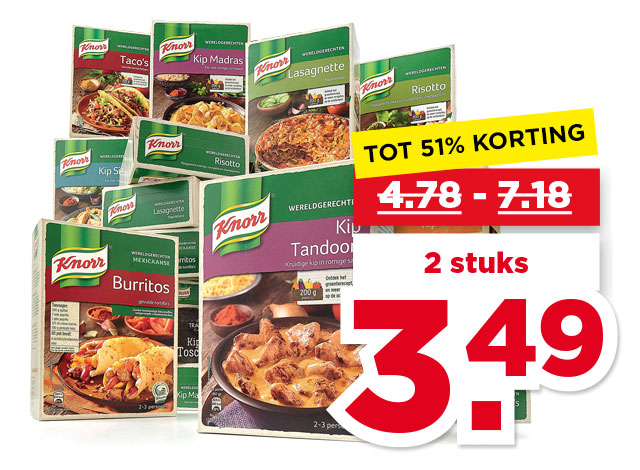 Knorr Wereldgerechten | Bekijk aanbieding