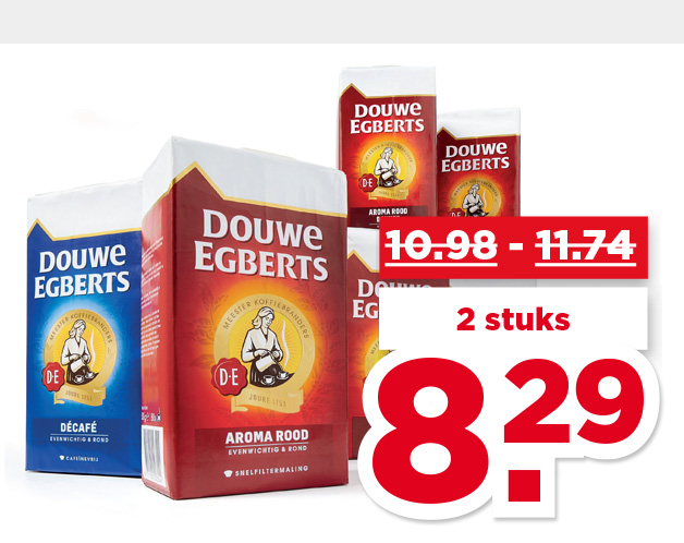 Douwe Egberts Koffie Aroma Rood snelfilter | Bekijk aanbieding