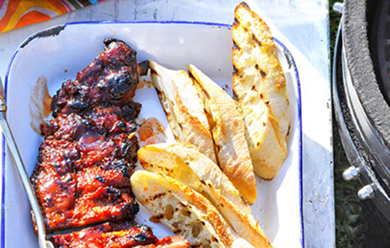 Spareribs met watermeloen | Naar recept