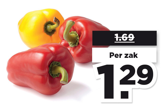 PLUS Paprikamix | Bekijk aanbieding