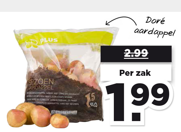 PLUS Aardappelen van het seizoen | Bekijk aanbieding