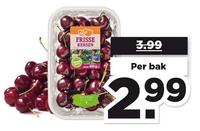GIJS Frisse kersen | Bekijk aanbieding