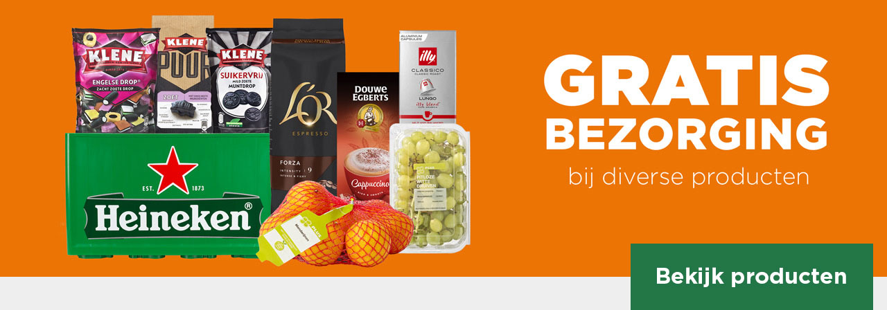 GRATIS BEZORGING bij diverse producten | Bekijk producten