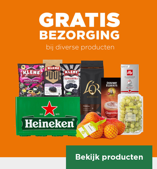 GRATIS BEZORGING bij diverse producten | Bekijk producten