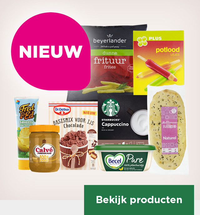 NIEUW bij PLUS | Bekijk producten