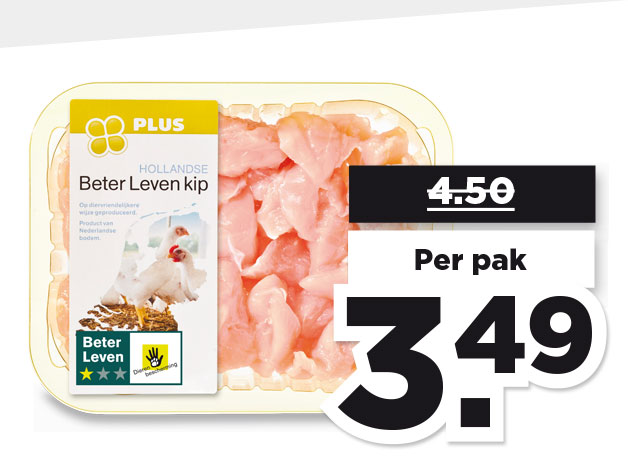 PLUS Kipfiletblokjes | Bekijk aanbieding