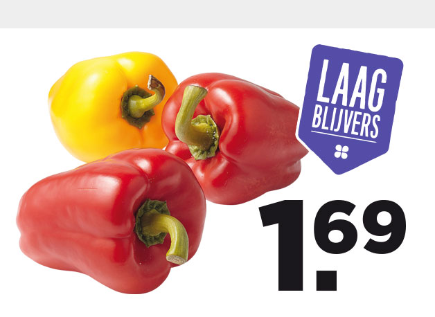 PLUS Paprika mix | Bekijk Laagblijvers