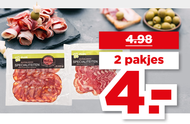 PLUS Buitenlandse vleeswaren | Bekijk aanbieding