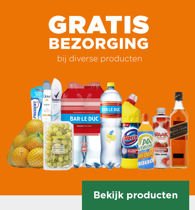 GRATIS BEZORGING bij diverse producten | Bekijk producten