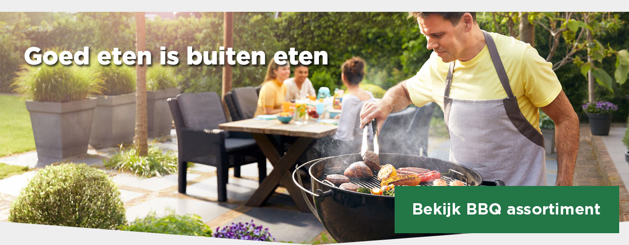 Goed eten is buiten eten | Bekijk BBQ assortiment