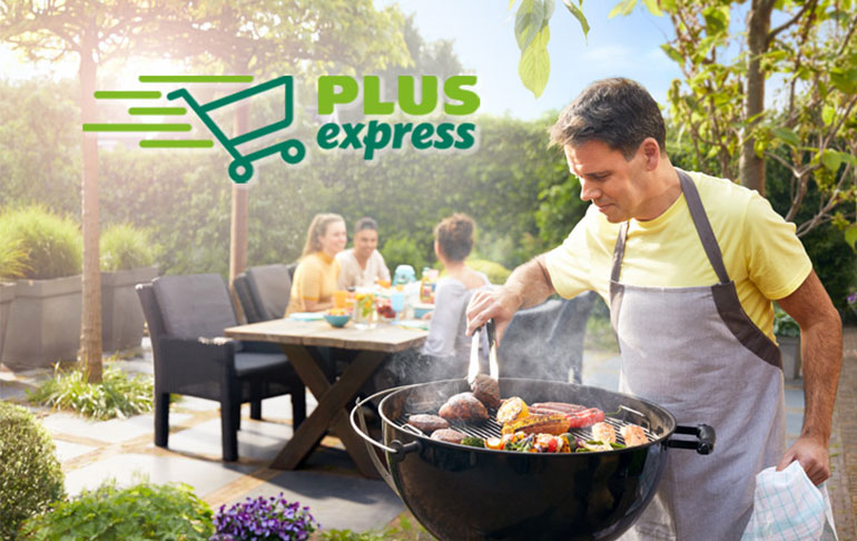 PLUS Express: je boodschappen over 2 uur op jouw adres | Naar PLUS Express