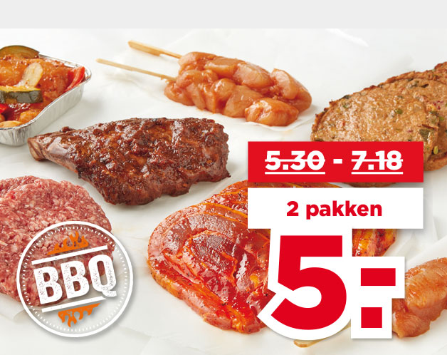 BBQ Vlees, vis of vega | Bekijk aanbieding