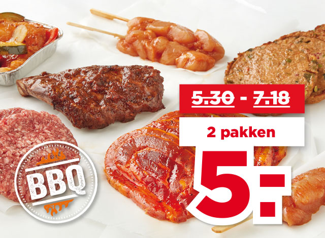 BBQ Vlees, vis of vega | Bekijk aanbieding
