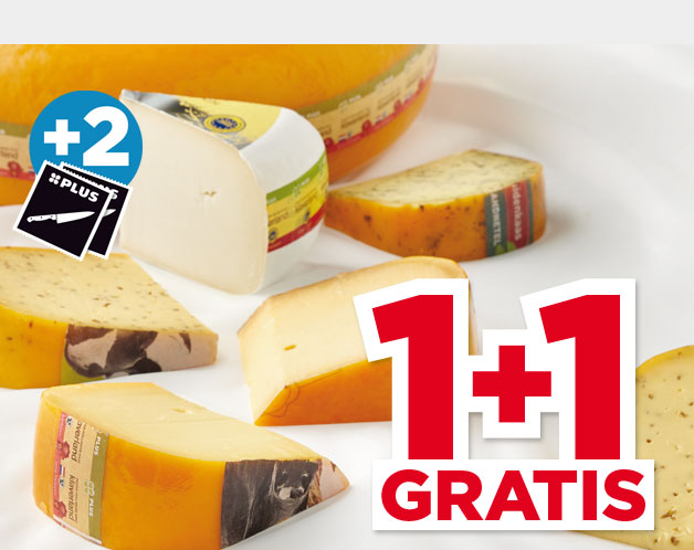 PLUS Klaverland Kaas 48+ of geitenkaas stukken | Bekijk aanbieding