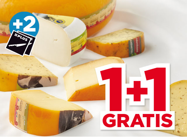 PLUS Klaverland Kaas 48+ of geitenkaas stukken | Bekijk aanbieding