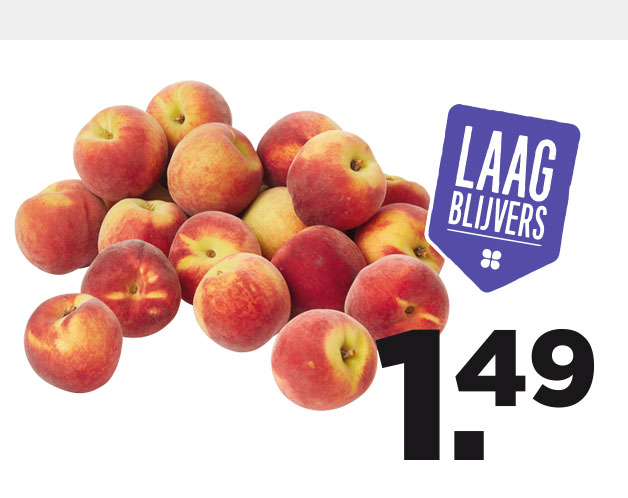 PLUS Perzik | Bekijk Laagblijvers