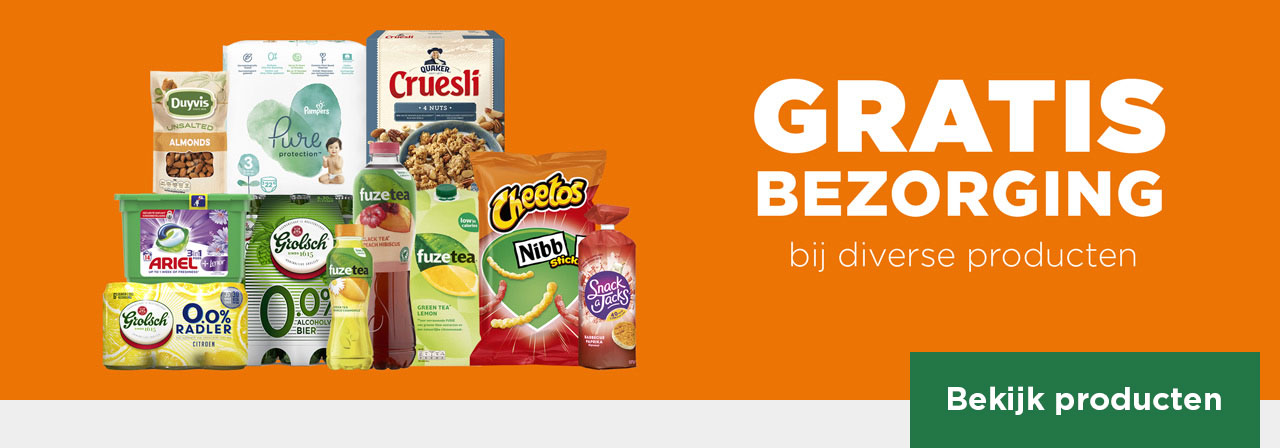 GRATIS BEZORGING bij diverse producten | Bekijk producten