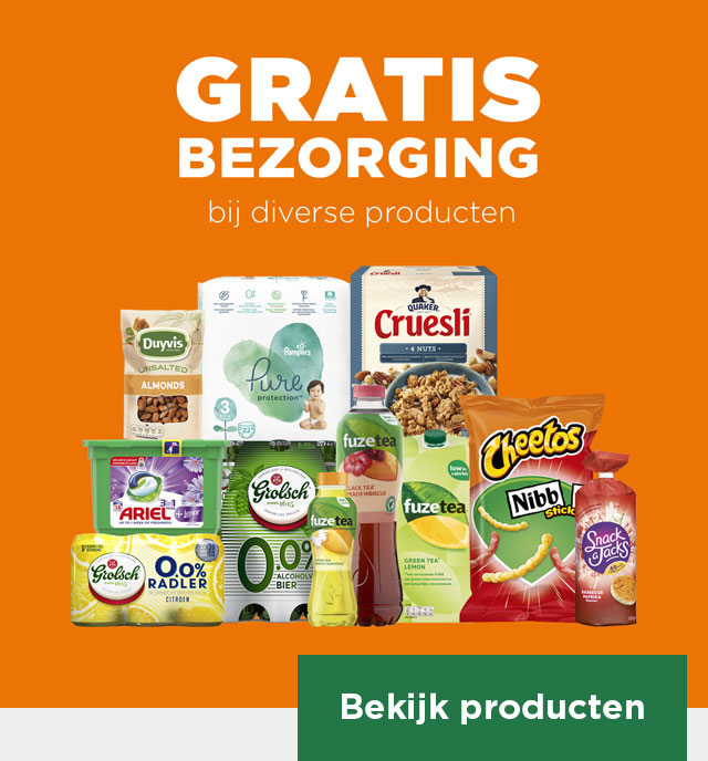 GRATIS BEZORGING bij diverse producten | Bekijk producten