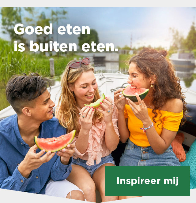 Goed eten is buiten eten. | Inspireer mij