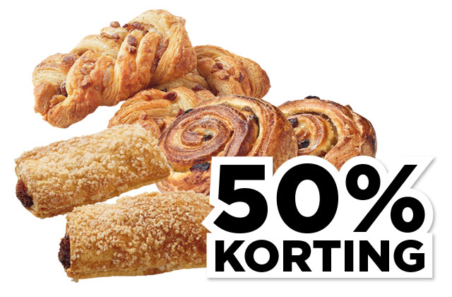 PLUS Pecannoten-, koffie- of roomboter amandelbroodje | Bekijk Weekendpakker
